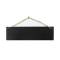 Creative Hanging Chalk Board Name Panel W14 X H4Inch 5.5Mm Thick 1Pc Pb Lb