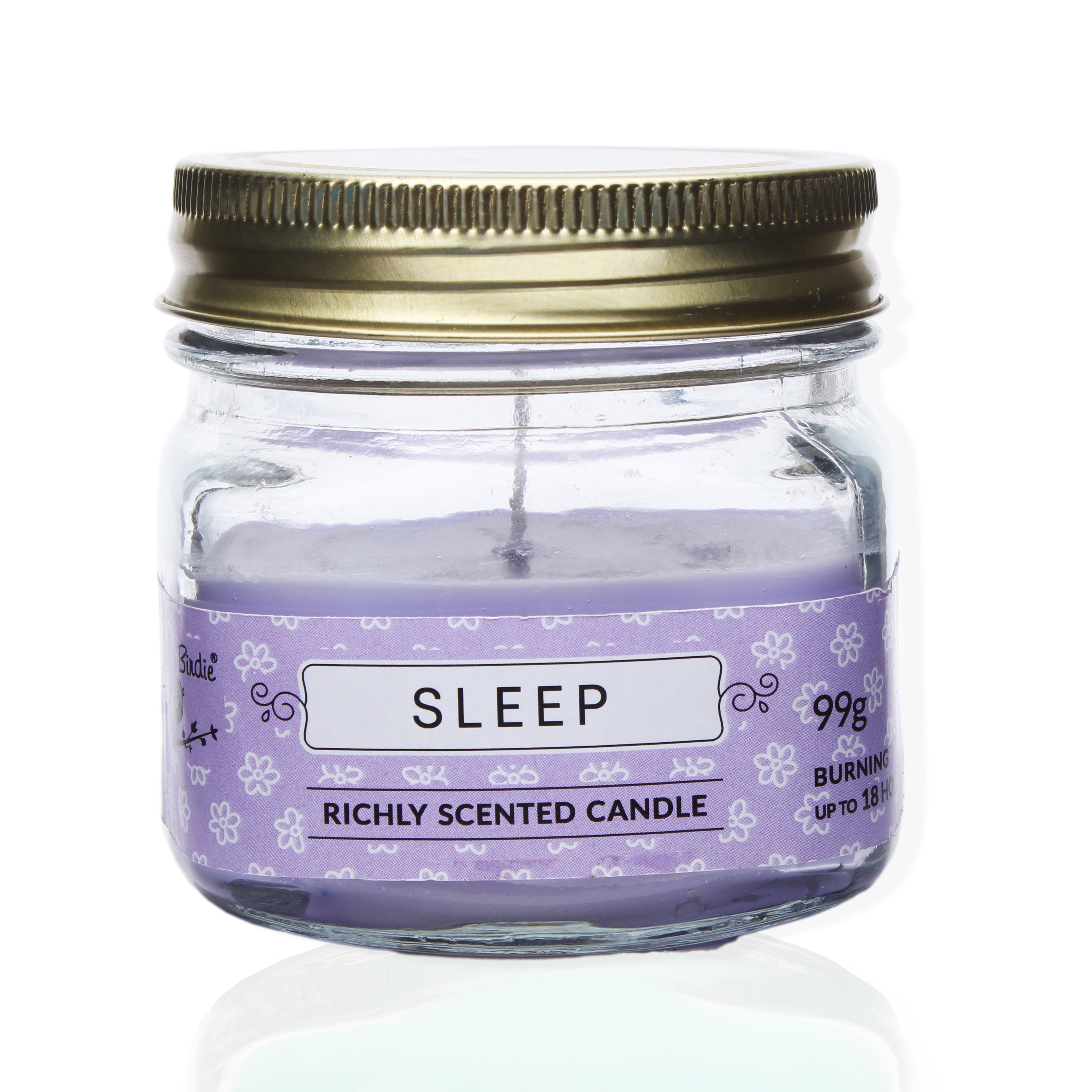 Aromatherapy Scented Jar Candle Sleep (15 To 18 Hr Burning Time) 99Grm 1Pc Lb