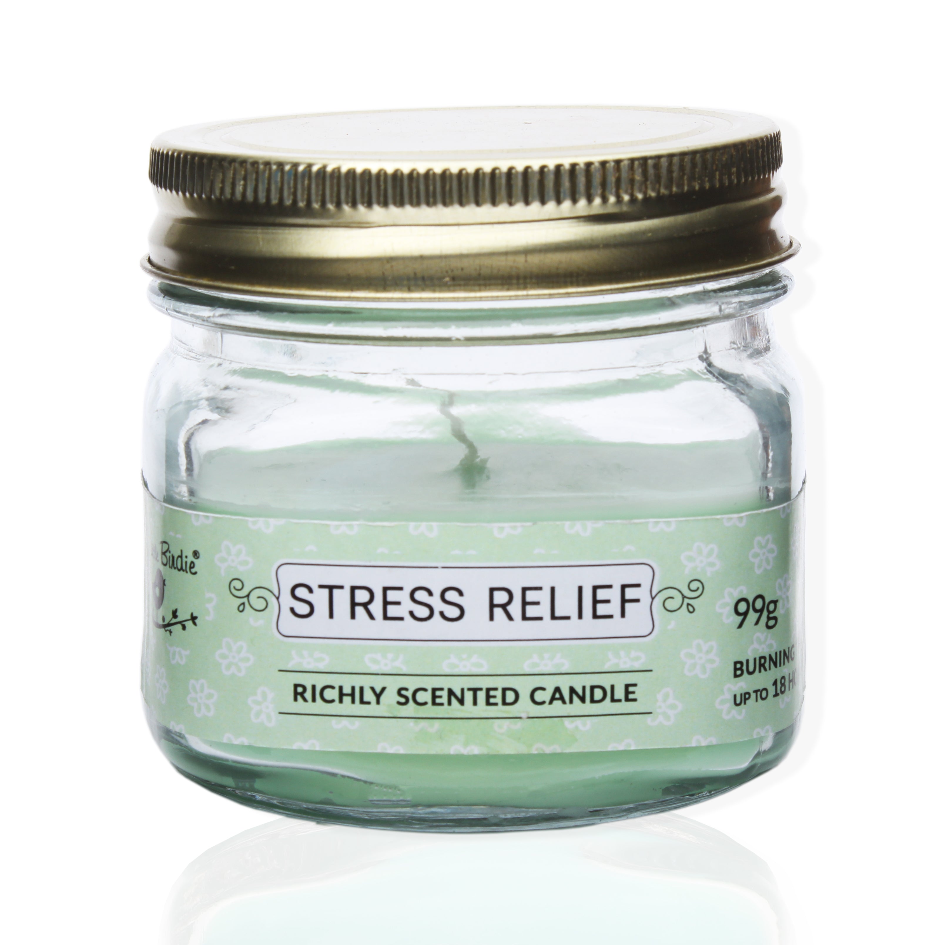 Scented Jar Candle Stress Relief 1Pc
