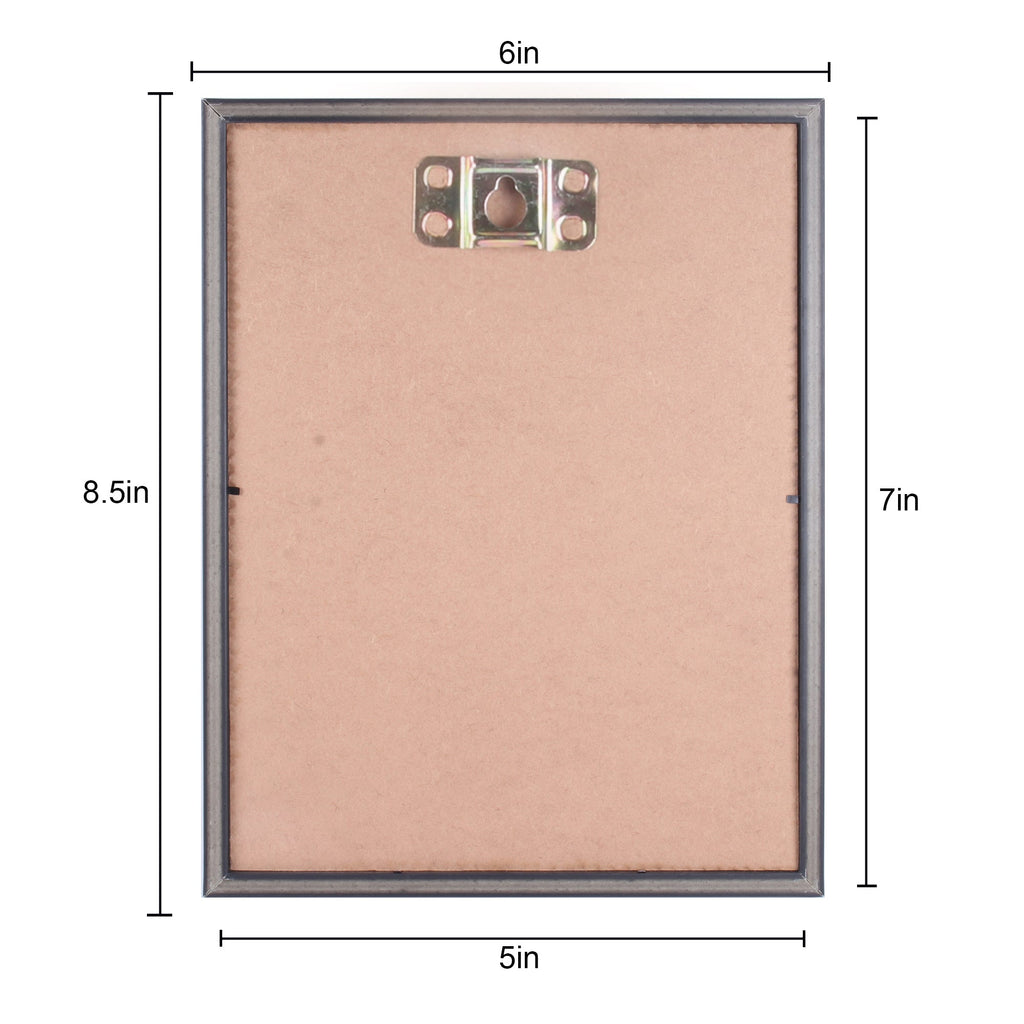 Canvas With Frame Narrow Black 5 X 7Inch 1Pc