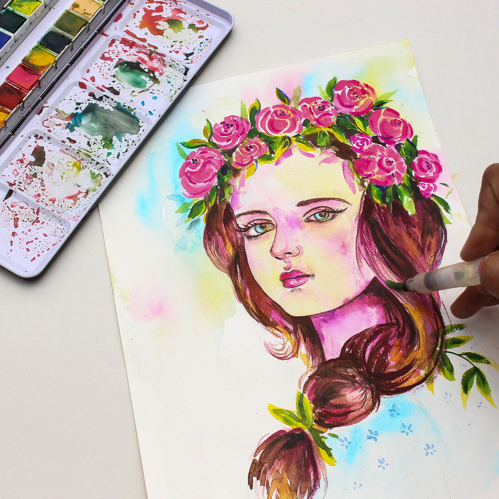 Premium Watercolour Paper 240Gsm A4 10 Sheets