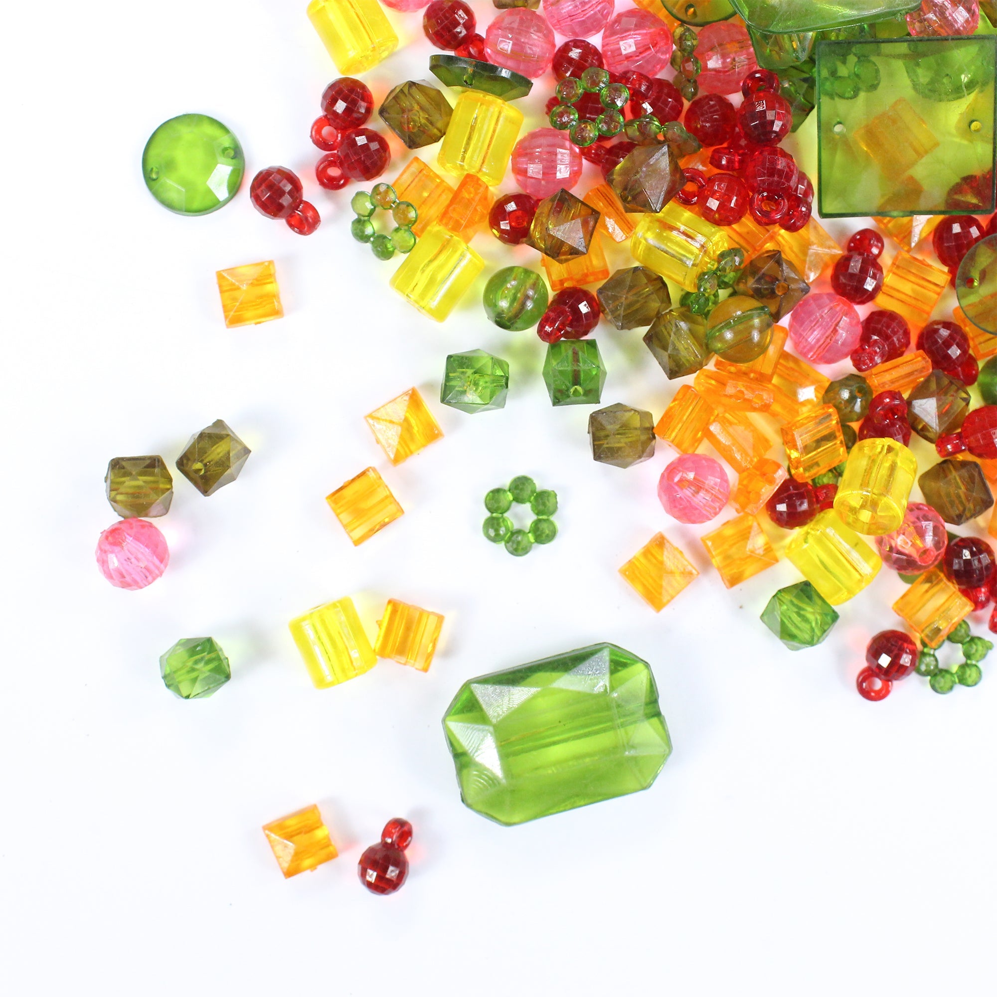 Acrylic Beads Asst 50G