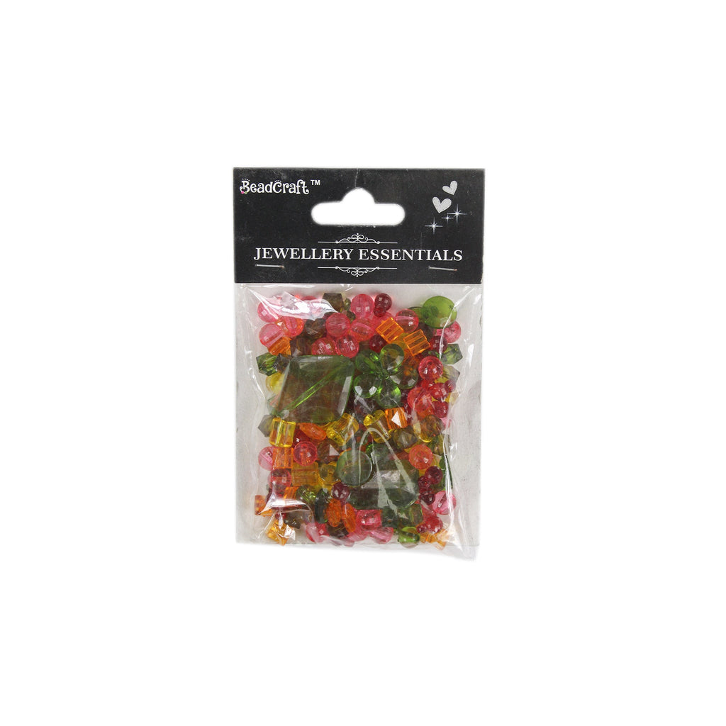 Acrylic Beads Asst 50G
