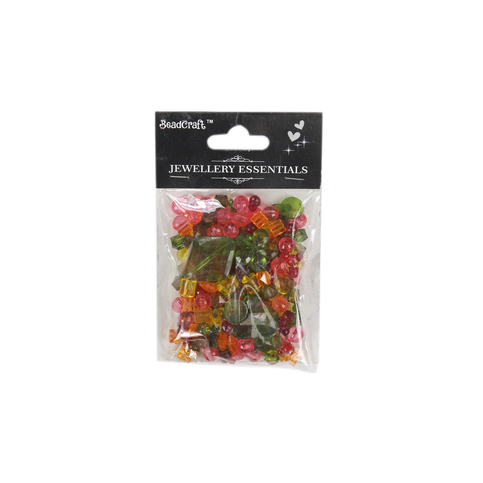 Acrylic Beads Asst 50G