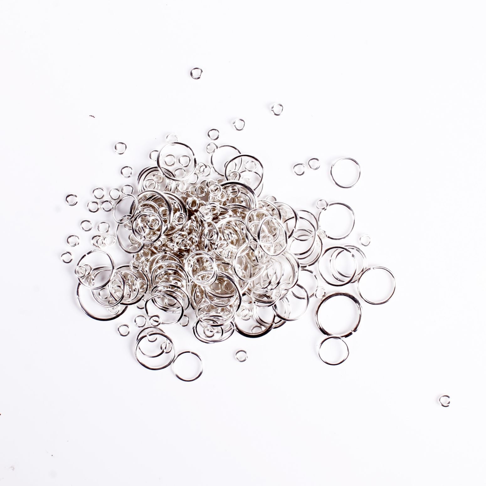 Findings Asst Jumpring - Silver 50G