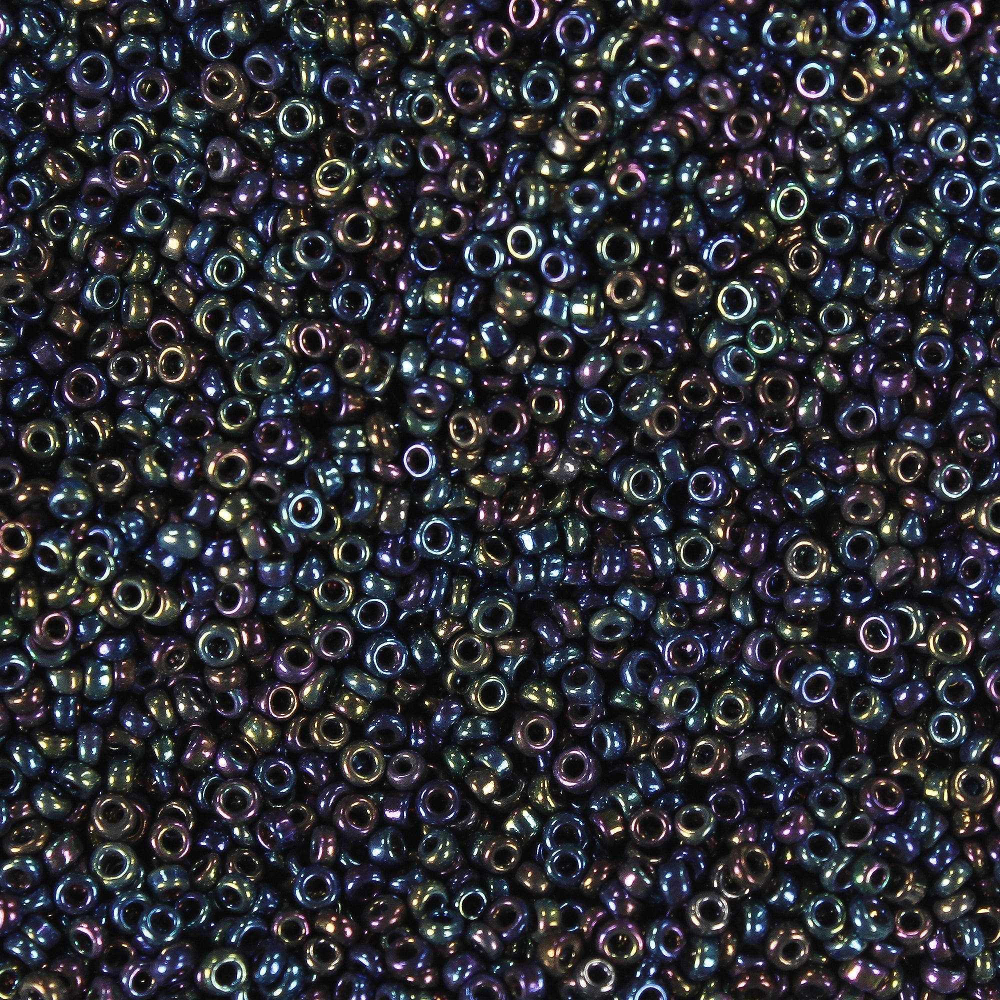 Seed Beads Peacock Mix 0.5Mm 30Gm