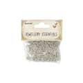 Seed Beads Silver 4Mm 30Gm