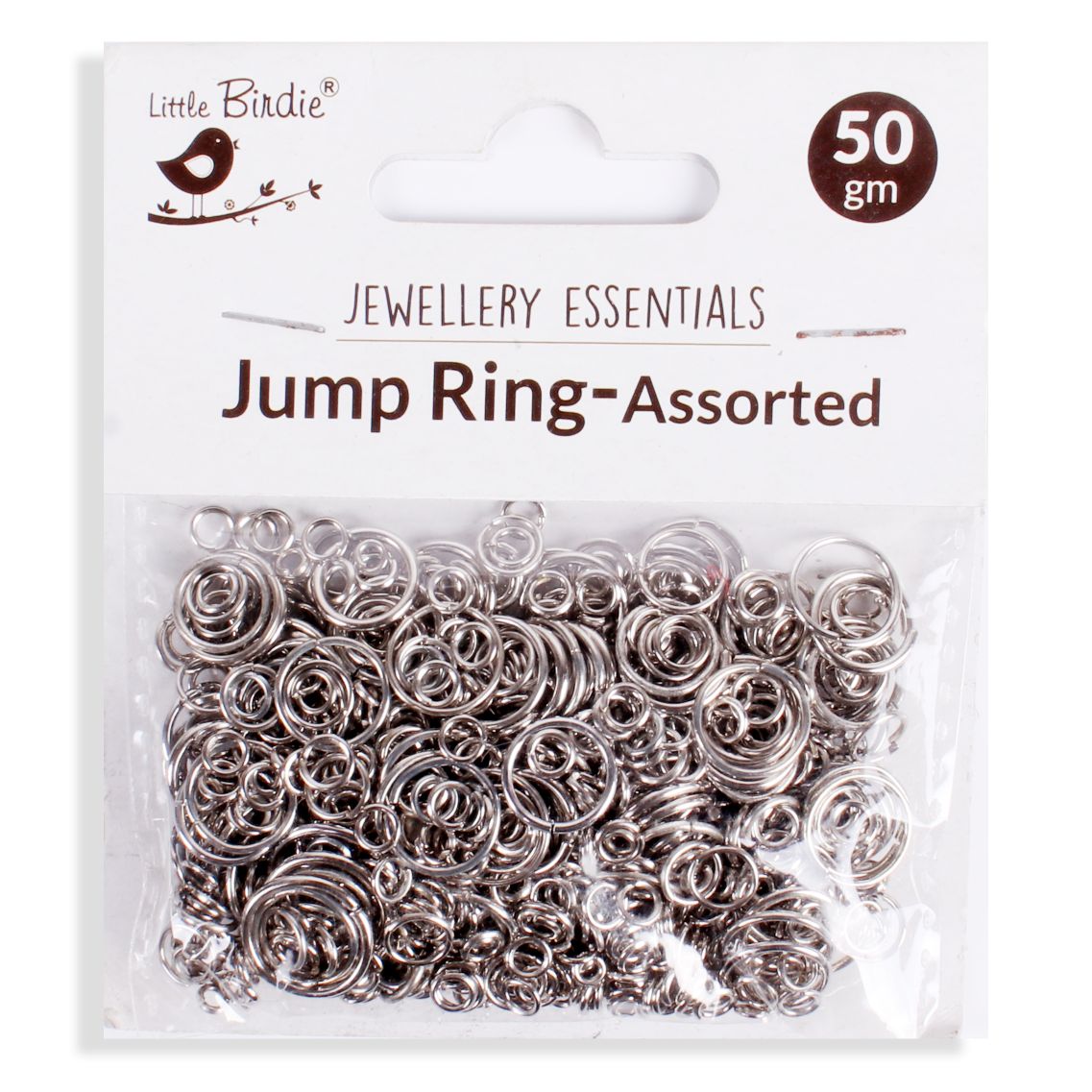 Findings Asst Jumpring 14Mm 12Mm 10Mm 8Mm 6Mm 4Mm 3Mm Nickel 50Gm