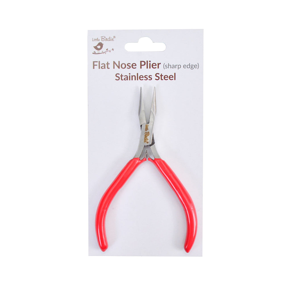 Sharp Edge Flat Nose Plier Stainless Steel 1Pc Pbci Lb