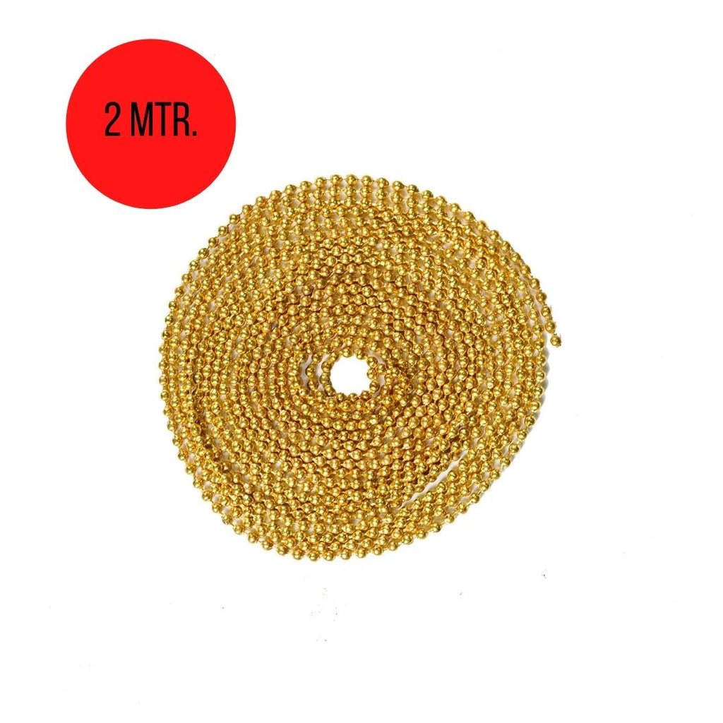 Ball Chain Gold 2Mm 2Mtr