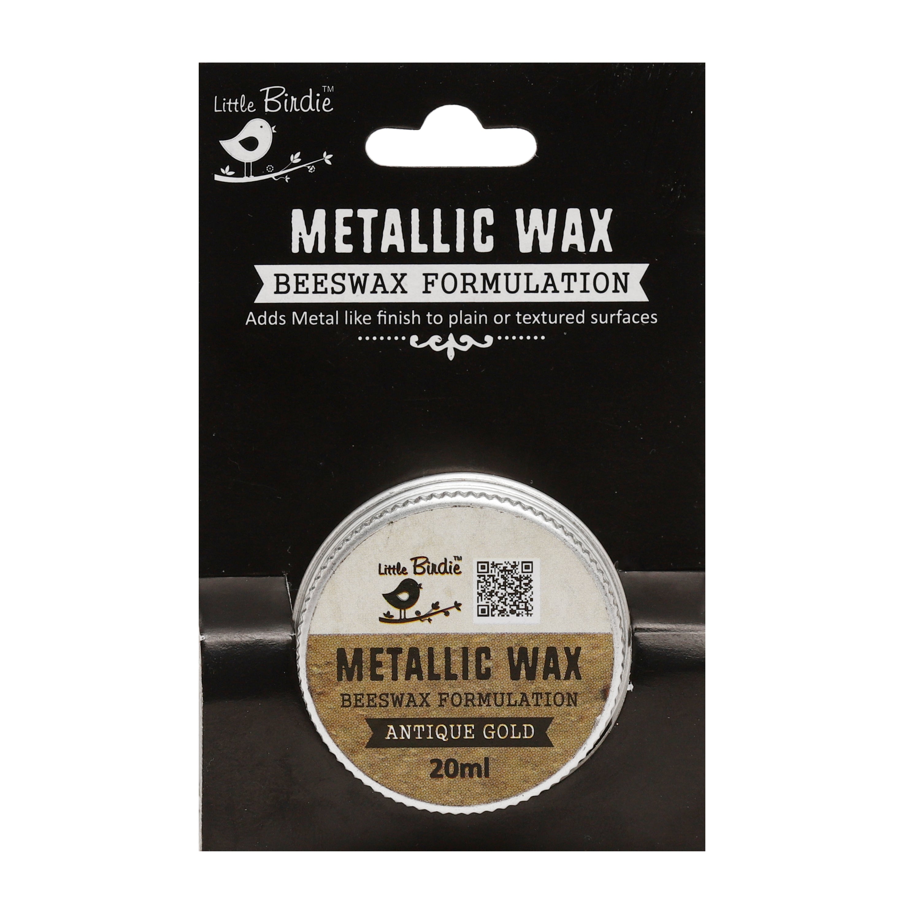 Metallic Wax Antique Gold 20Ml