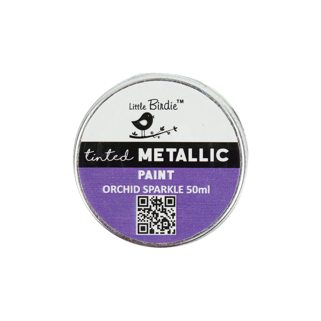 Tinted Metallic Paint Orchid Sparkle 50Ml Bottle Lb - VC