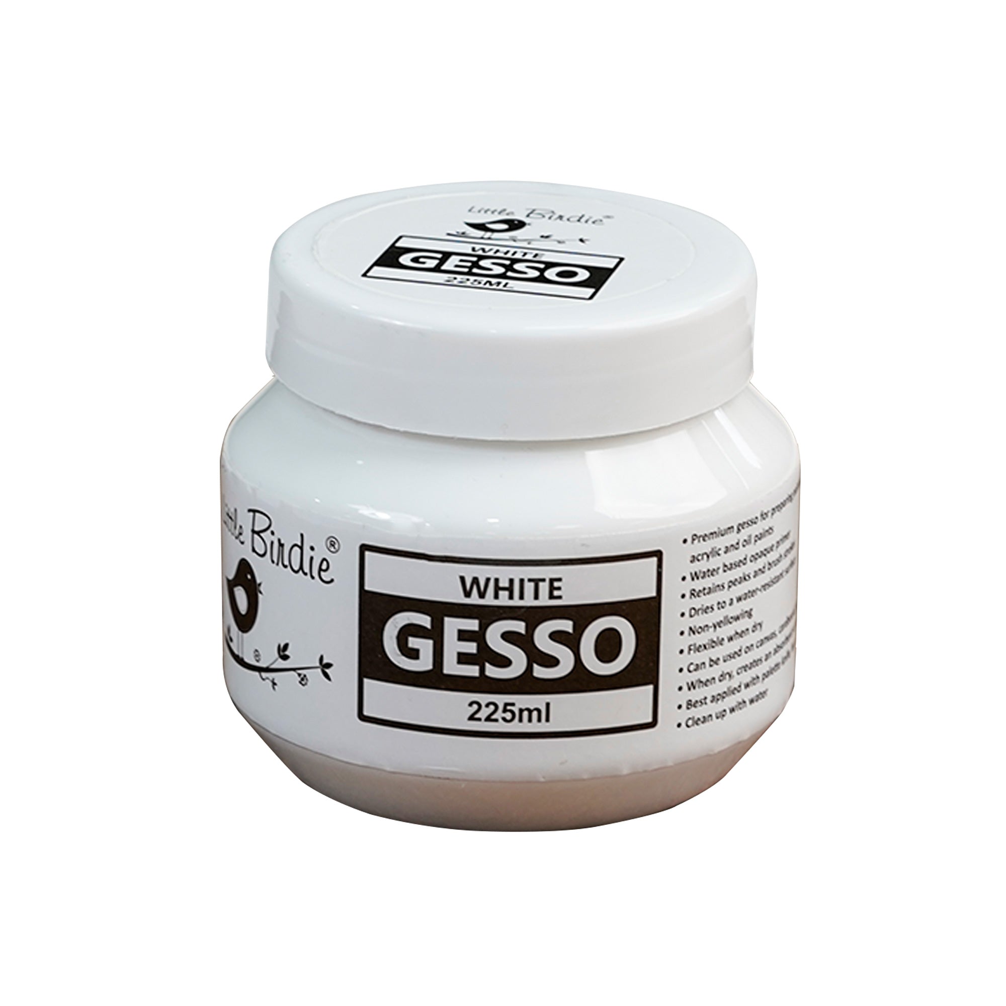 Acrylic Gesso White 225Ml Bottle