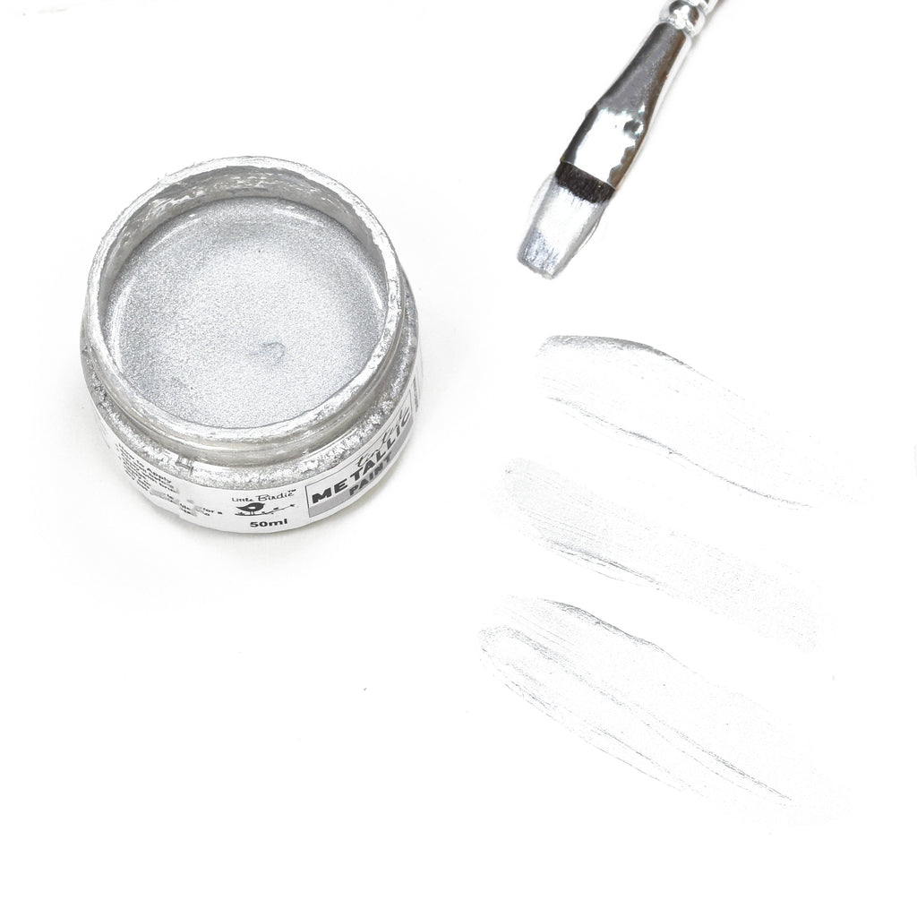 Tinted Metallic Paint Silver Charm 50Ml Bottle Lb - VC