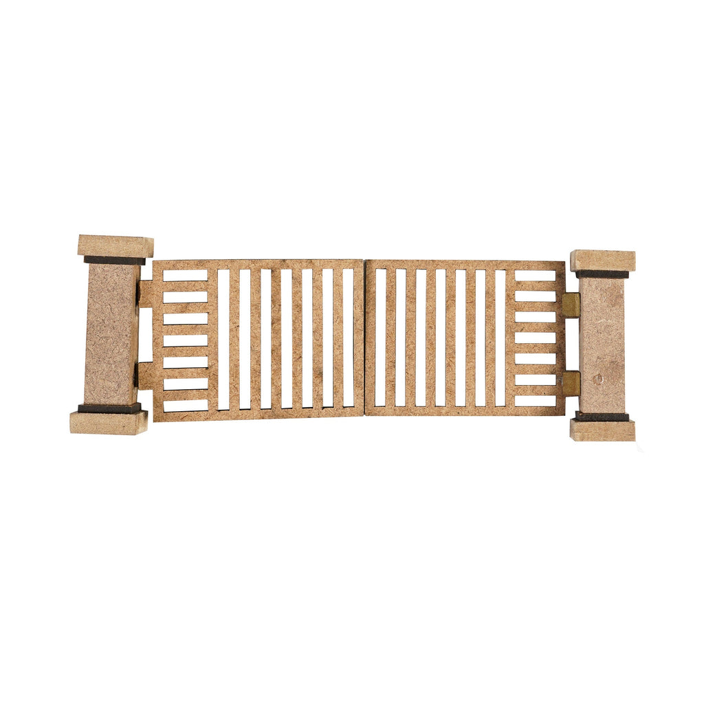 Build A Home Modern Gate W157.9 X H54.2 mm 4pc