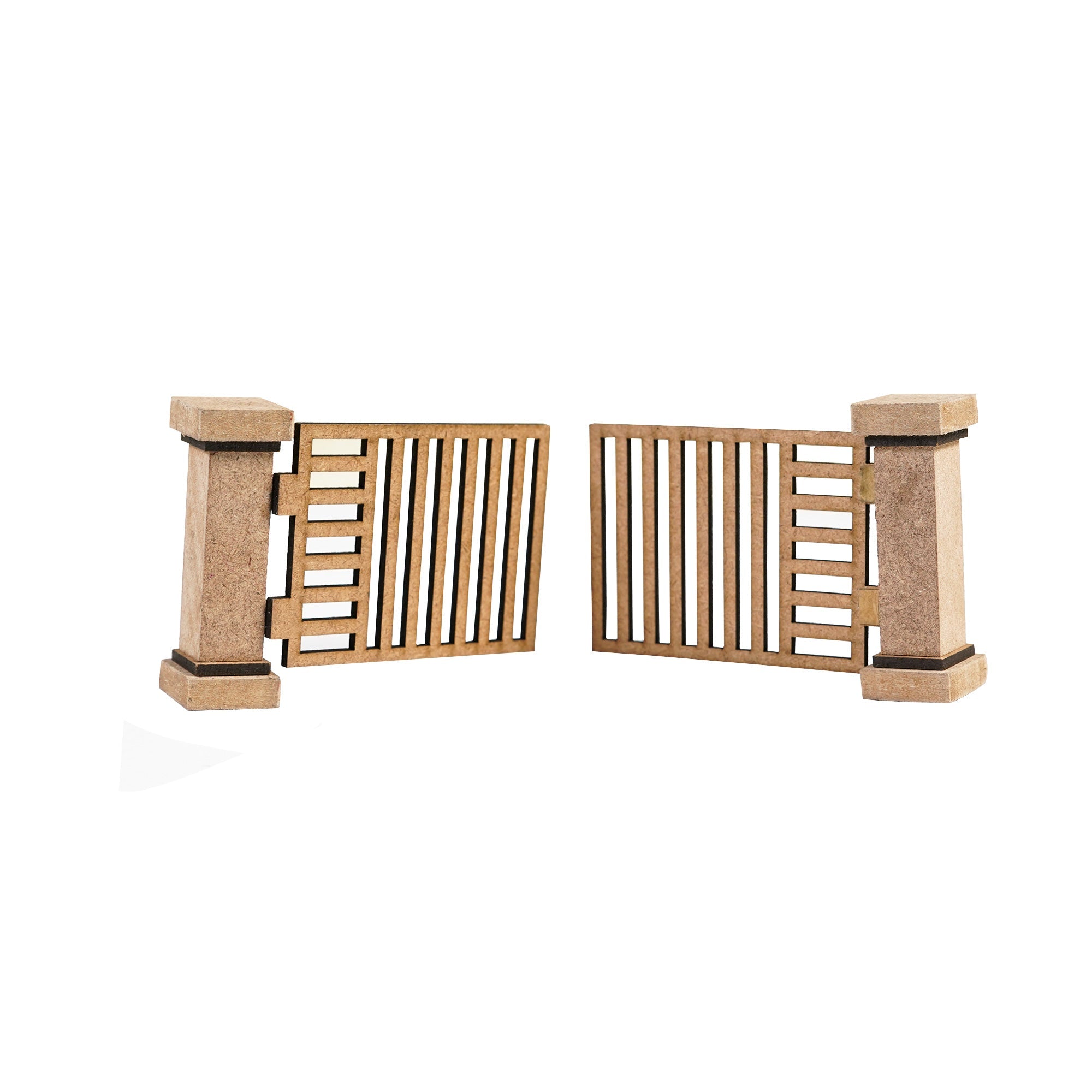 Build A Home Modern Gate W157.9 X H54.2 mm 4pc