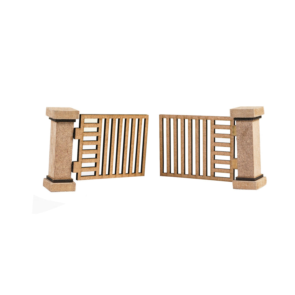 Build A Home Modern Gate W157.9 X H54.2 mm 4pc