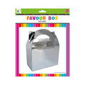 Little Birdie Favour Box Silver- 8Pc