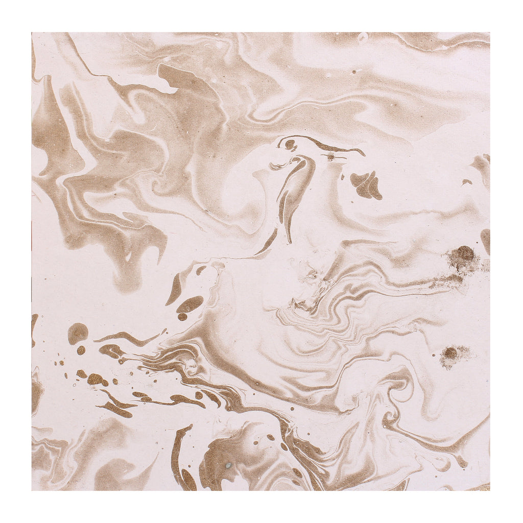 Marbled Paper Golden Glaze 12X12 Inch 200Gsm 1Sheet Lb