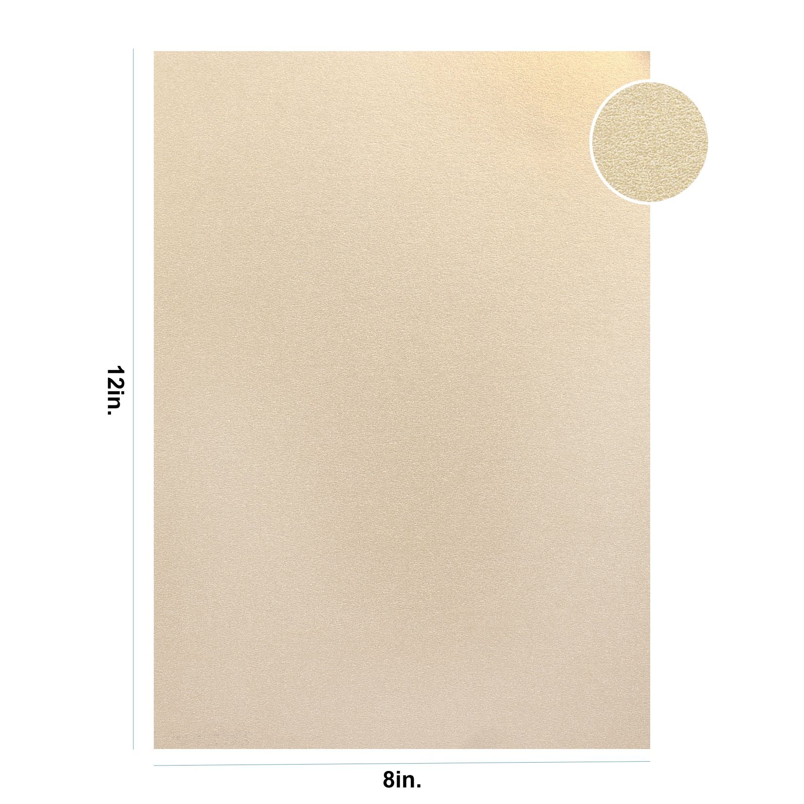 Card Stock Metallic 230Gsm A4 Millennium Light Gold 1Sheet Lb