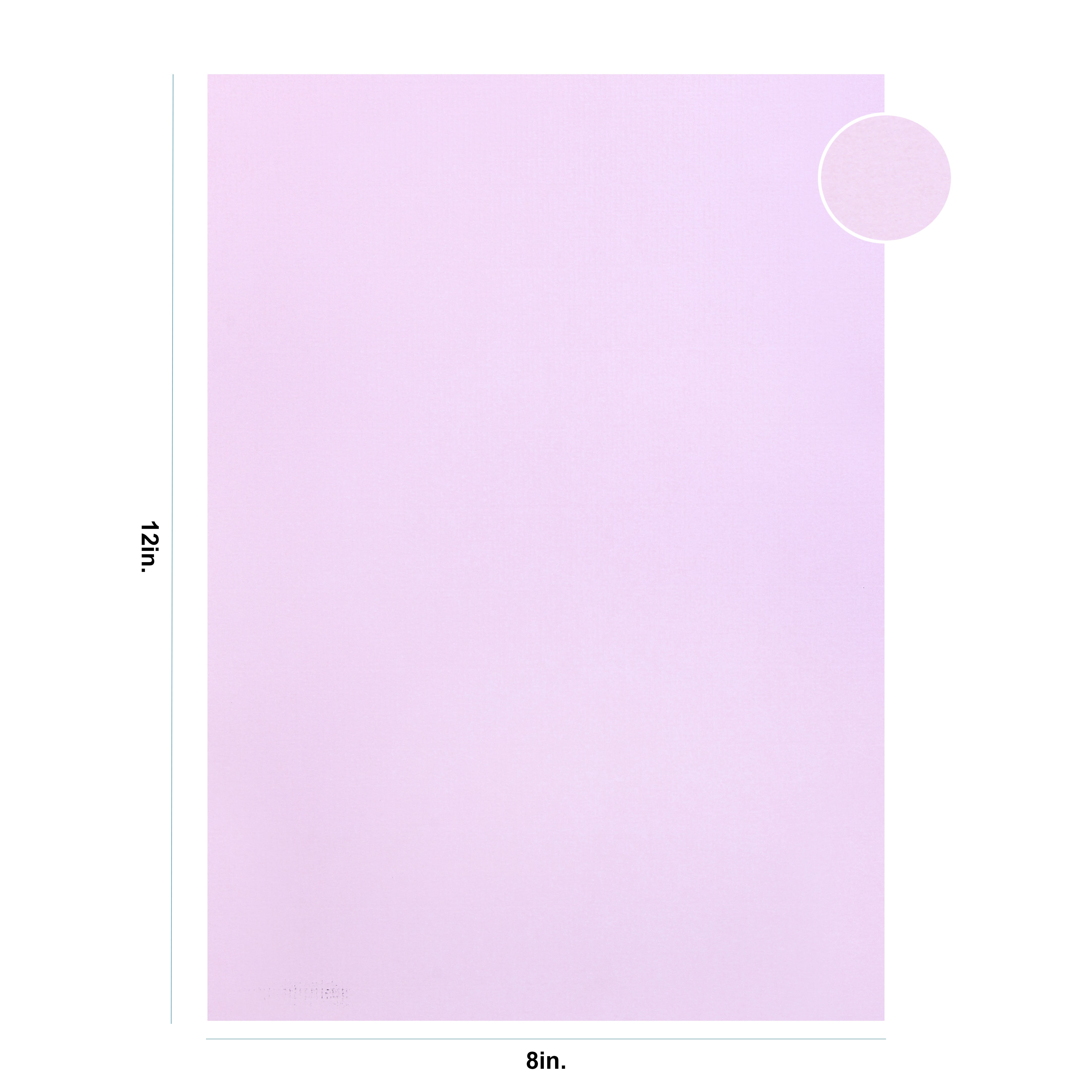 Card Stock Matte Embossed 220Gsm A4 Texture Paper Pink 1Sheet Lb