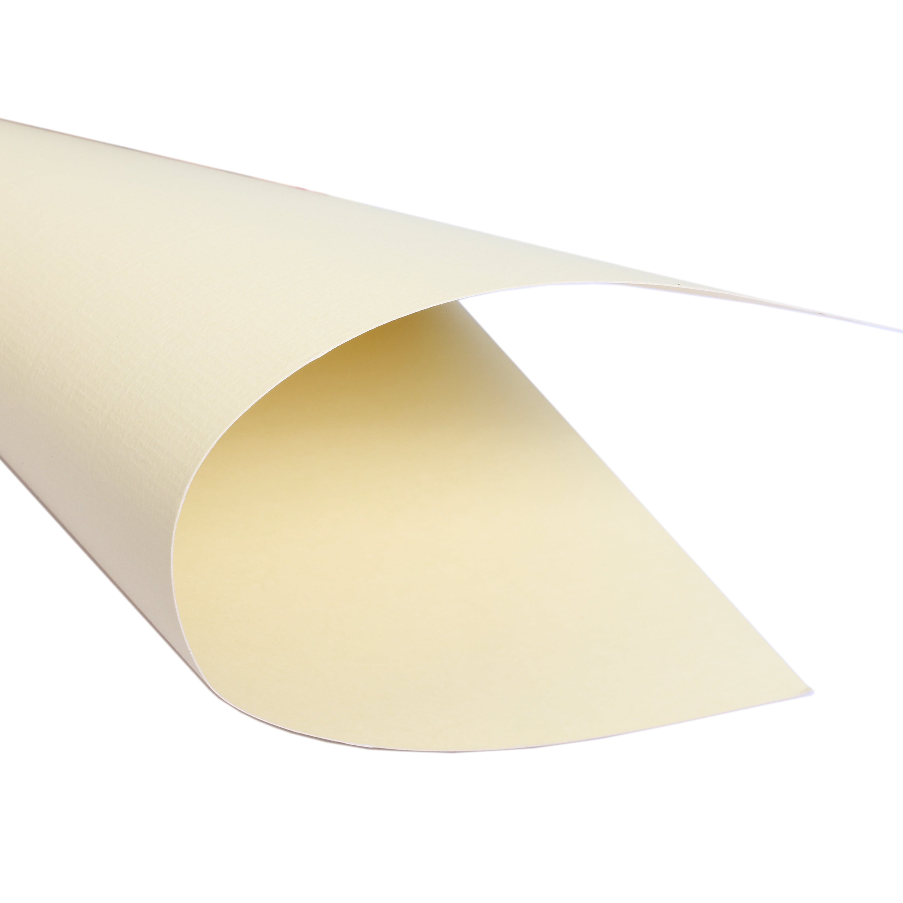 Card Stock Matte Embossed 220Gsm A4 Texture Paper Yellow  1Sheet Lb