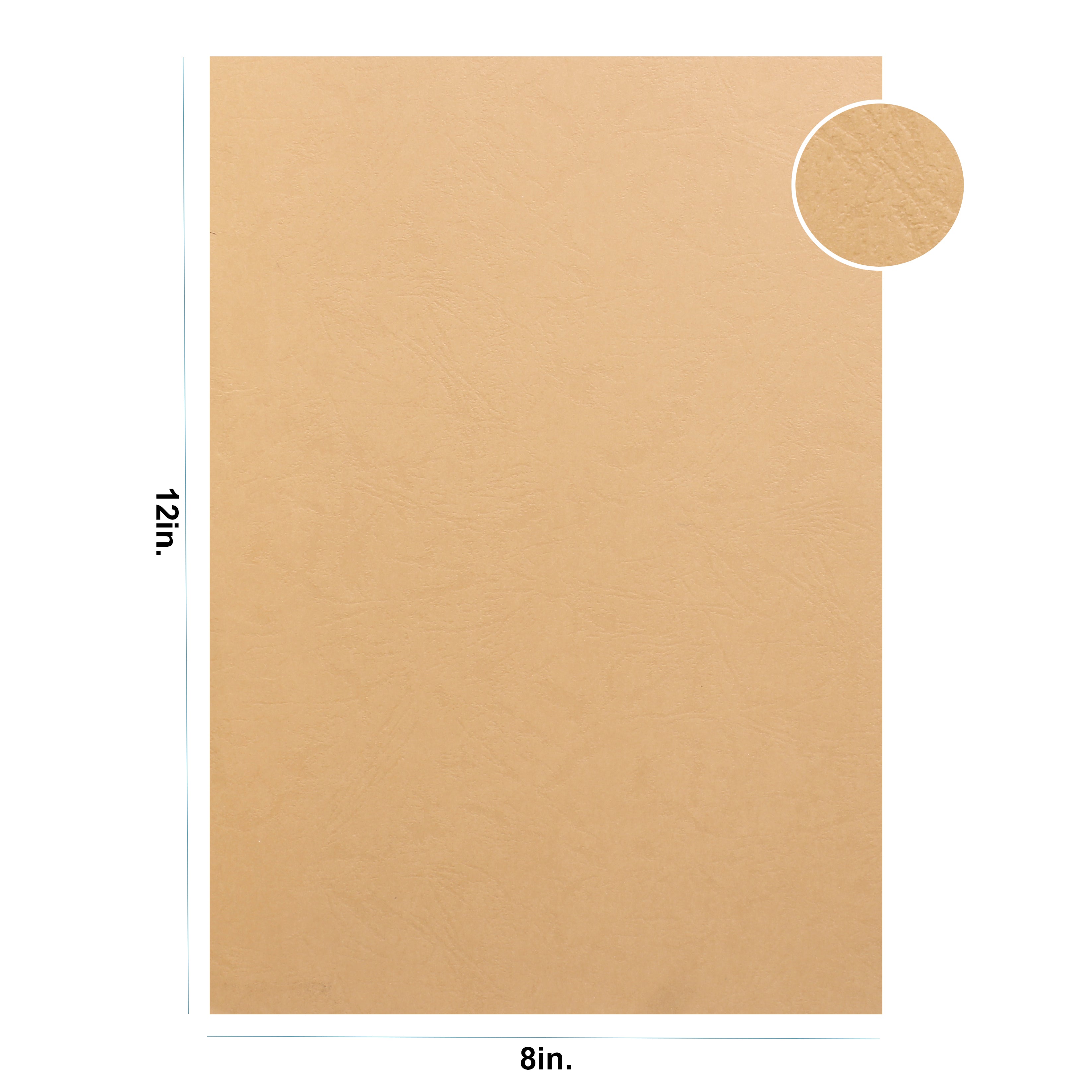 Card Stock Matte Embossed 220Gsm A4 Buffalo Light Brown  1Sheet Lb