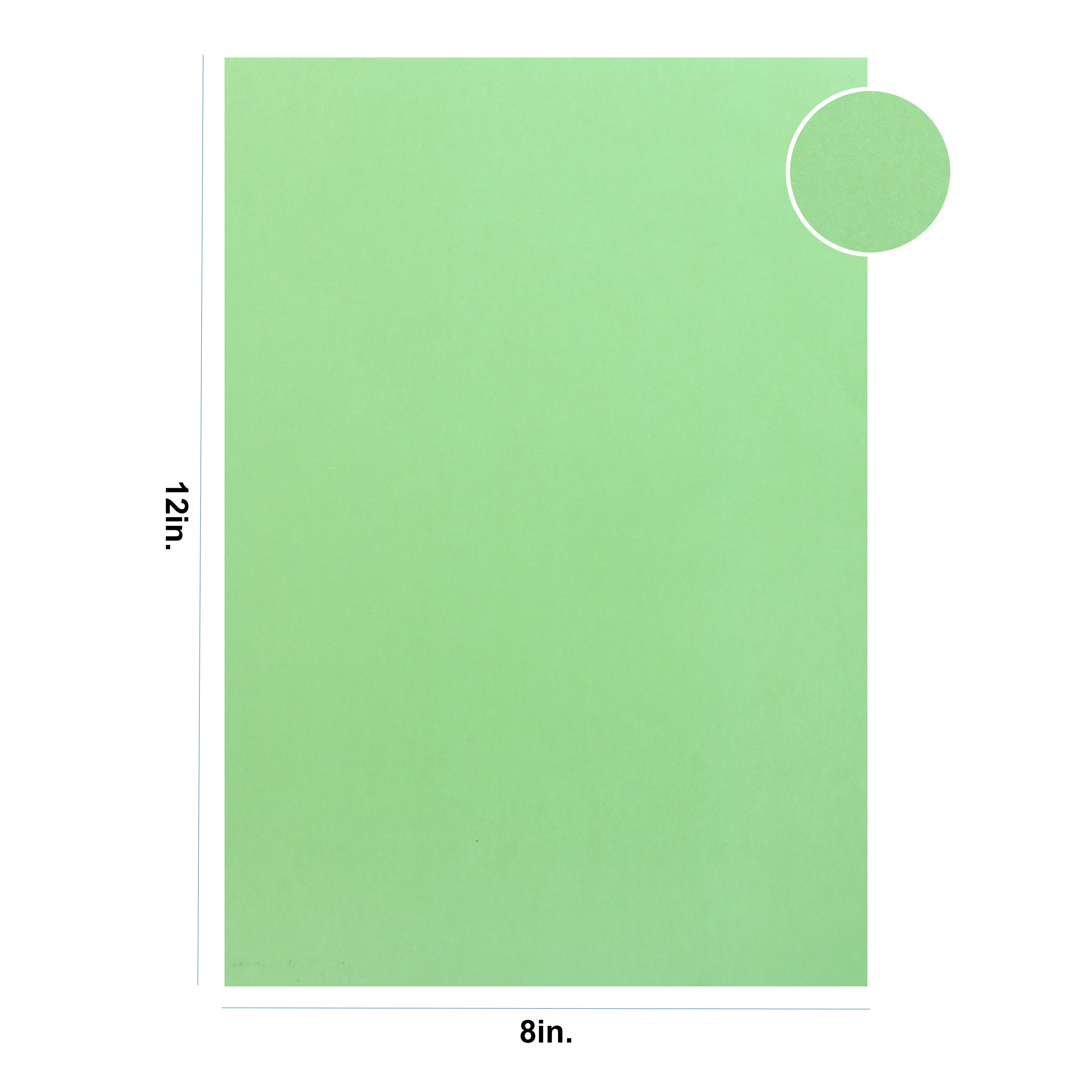 Card Stock 220Gsm A4 Lime 1Sheet Lb