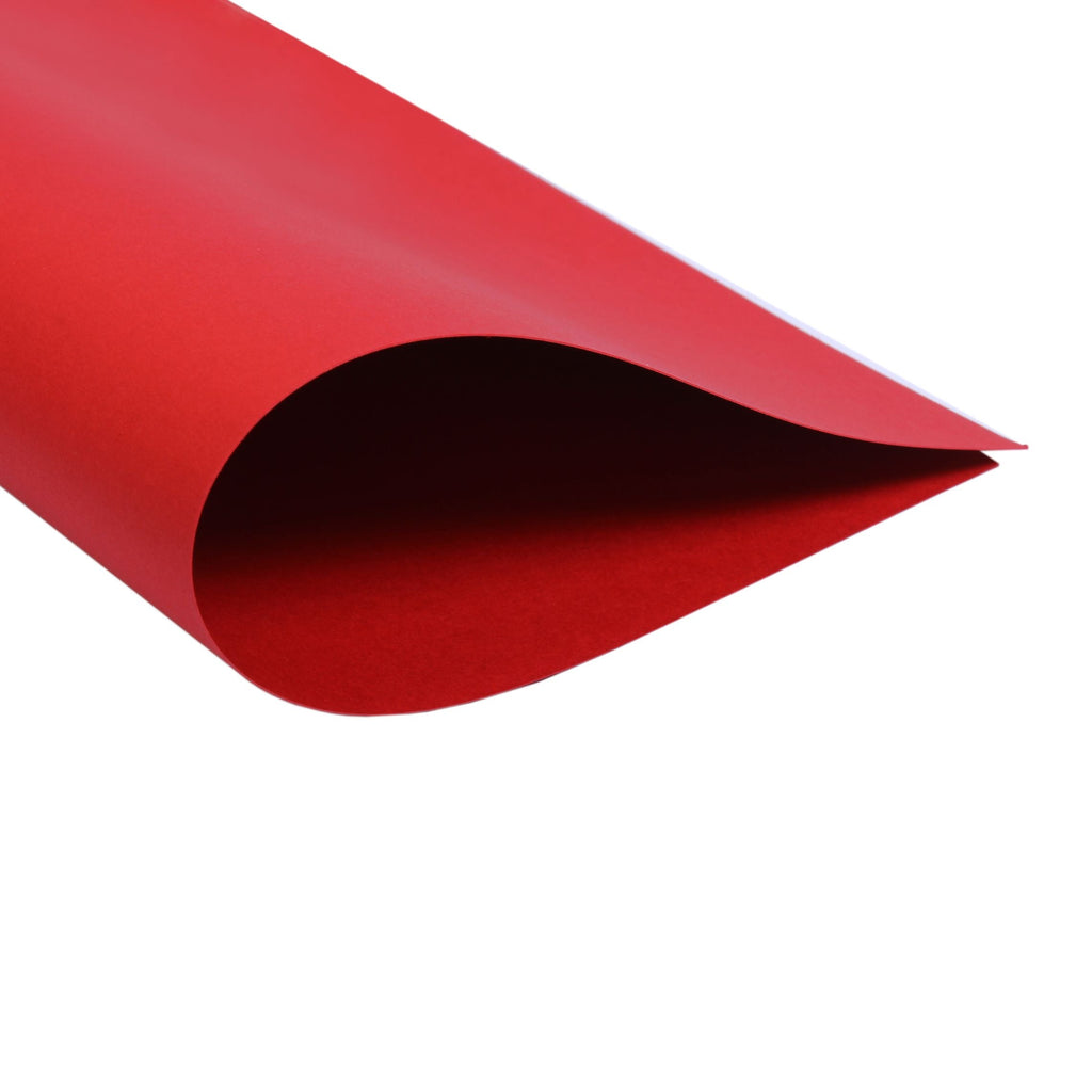 Card Stock 220Gsm 12Inch X 12Inch Red 1Sheet Lb