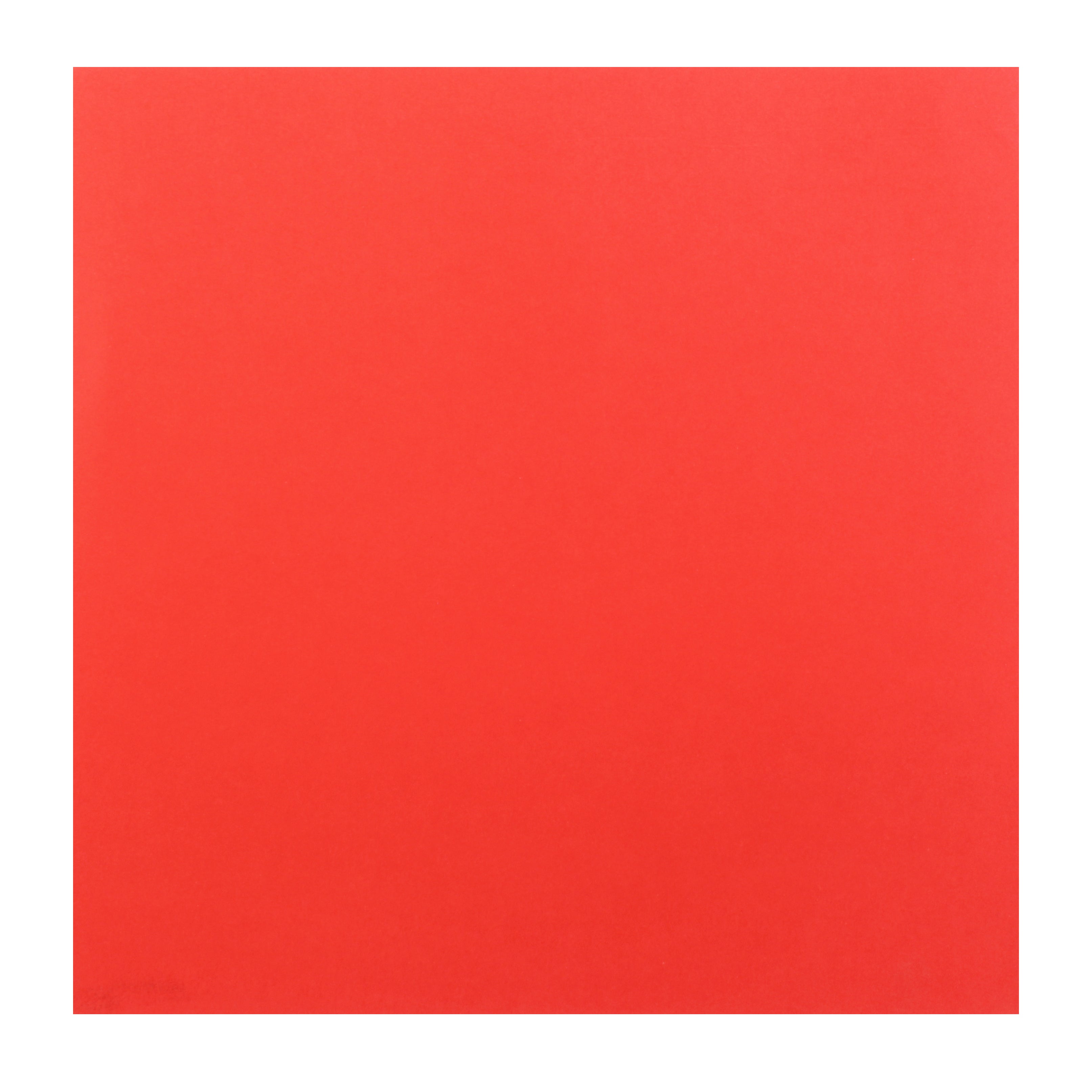 Card Stock 220Gsm 12Inch X 12Inch Cherry Red 1Sheet Lb