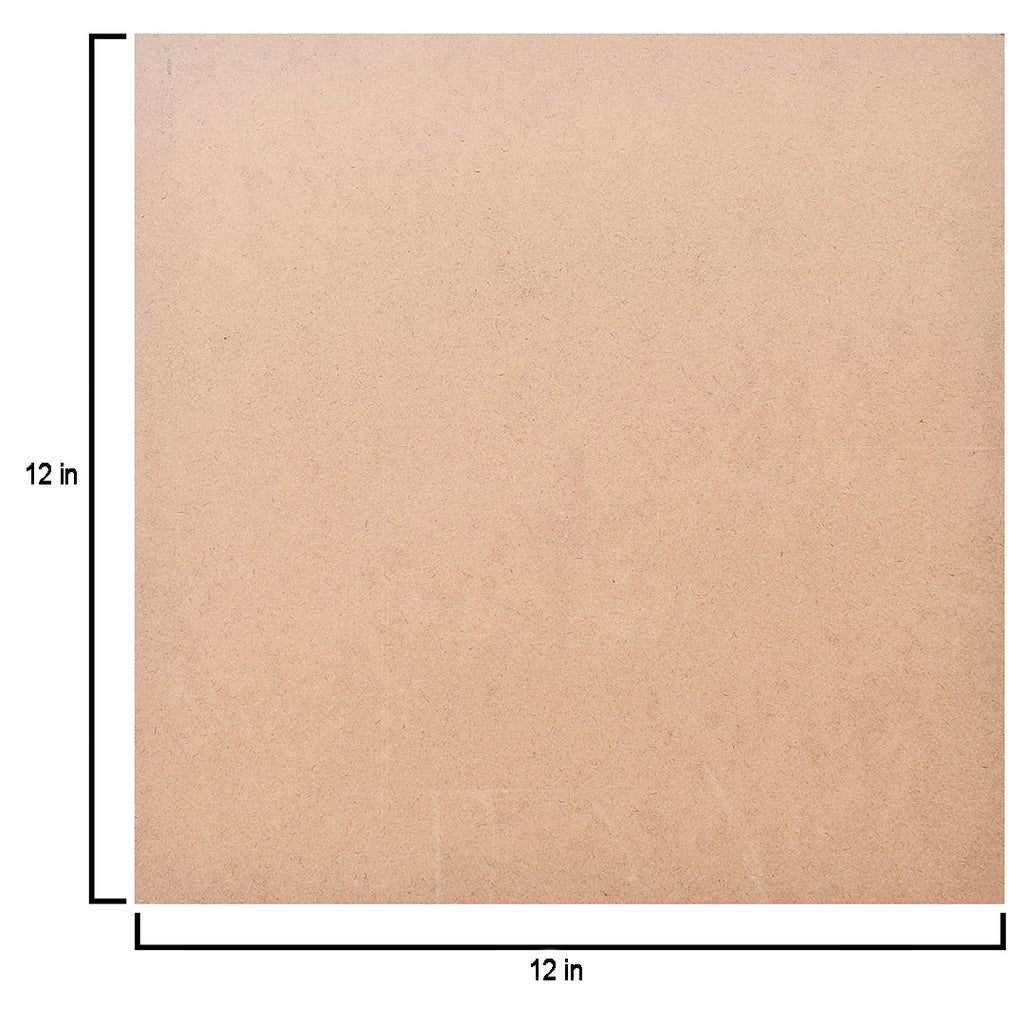 MDF 1.9Mm 12Inch X 12Inch1Sheet Lb