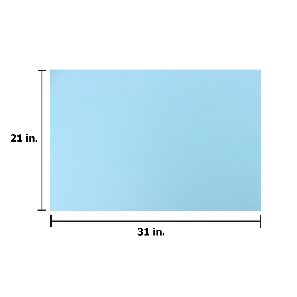 Card Stock 220Gsm 31Inch X 21Inch Powder Blue 1Sheet Lb