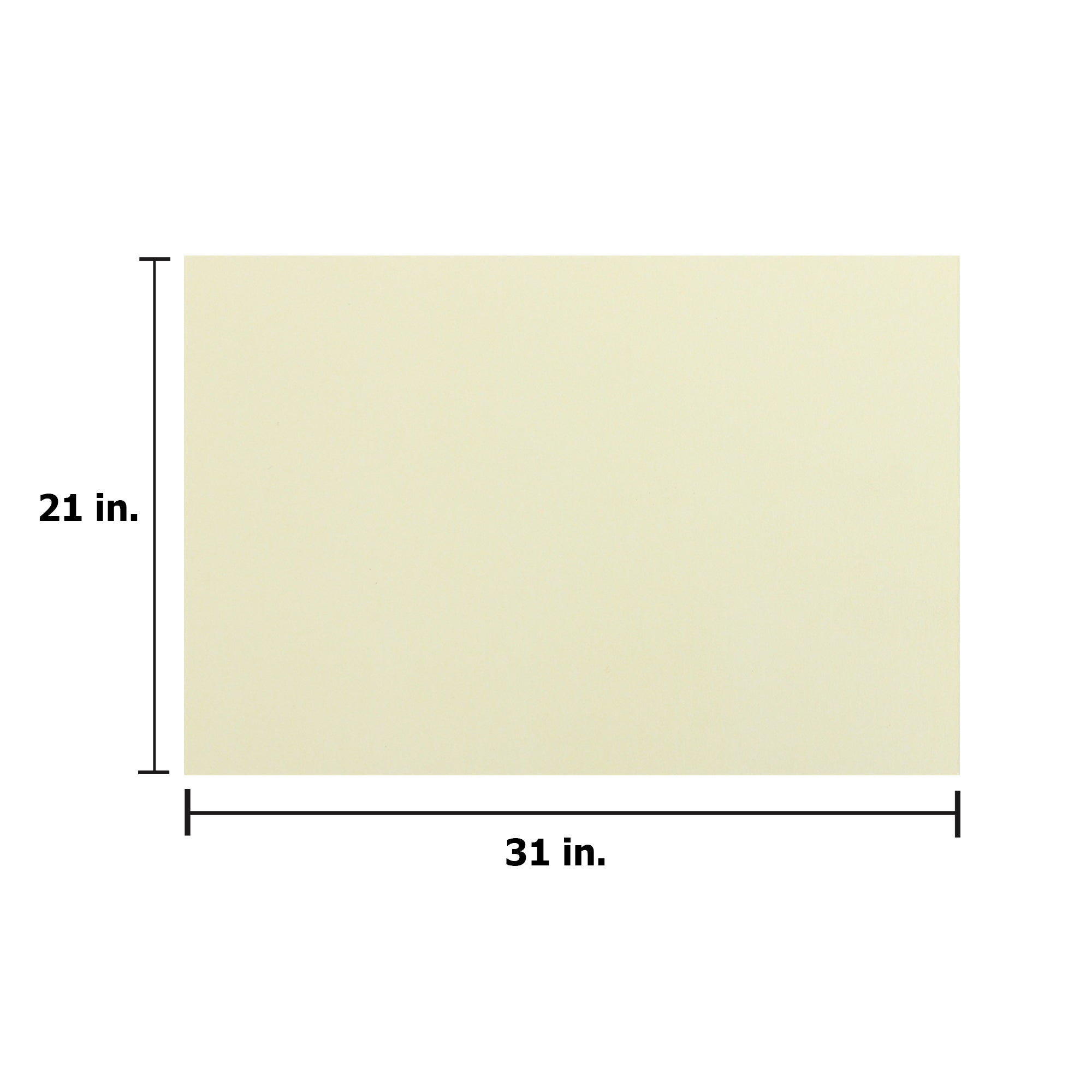 Card Stock 220Gsm 31Inch X 21Inch Cream 1Sheet Lb