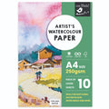 Artist`s Water Colour Paper A4 Size 250 Gsm Pack Of 10 Sheets