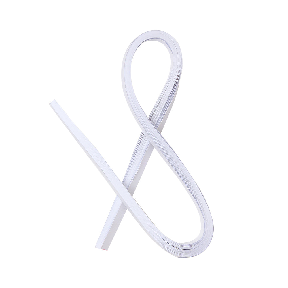 Premium Qulling Extra Long 21Inch X 5Mm White 50Strips