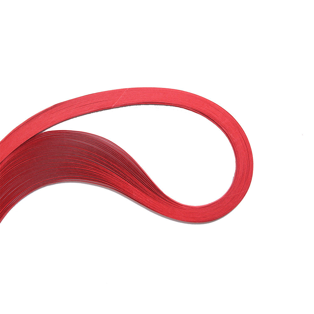 Premium Qulling Extra Long 21Inch X 5Mm Red 50Strips