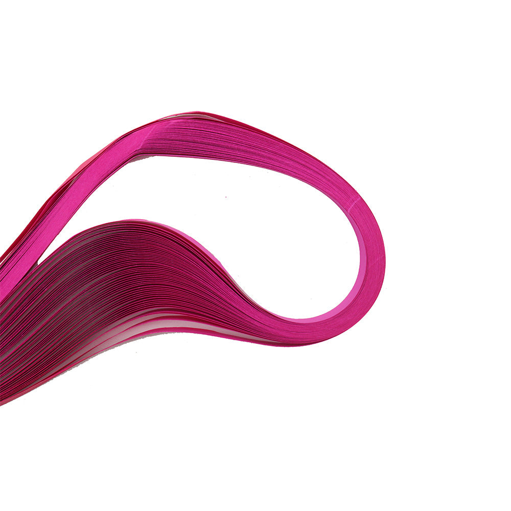 Premium Qulling Extra Long 21Inch X 5Mm Lipstic Pink 50Strips