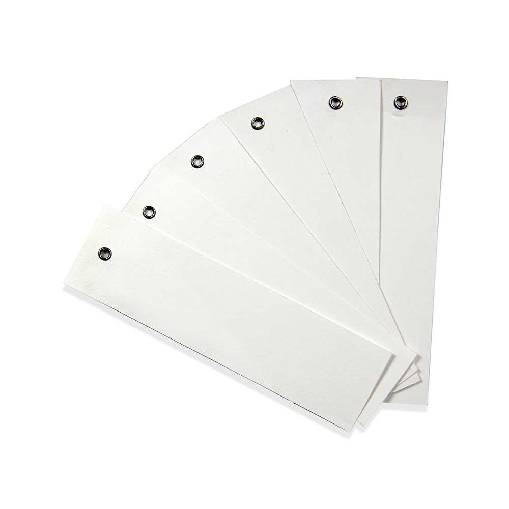 Tags 50X180mm Ivory 6pcs