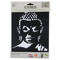 Stencil Buddhas Blessings 18.5X24.5Cm 1Pc Lb