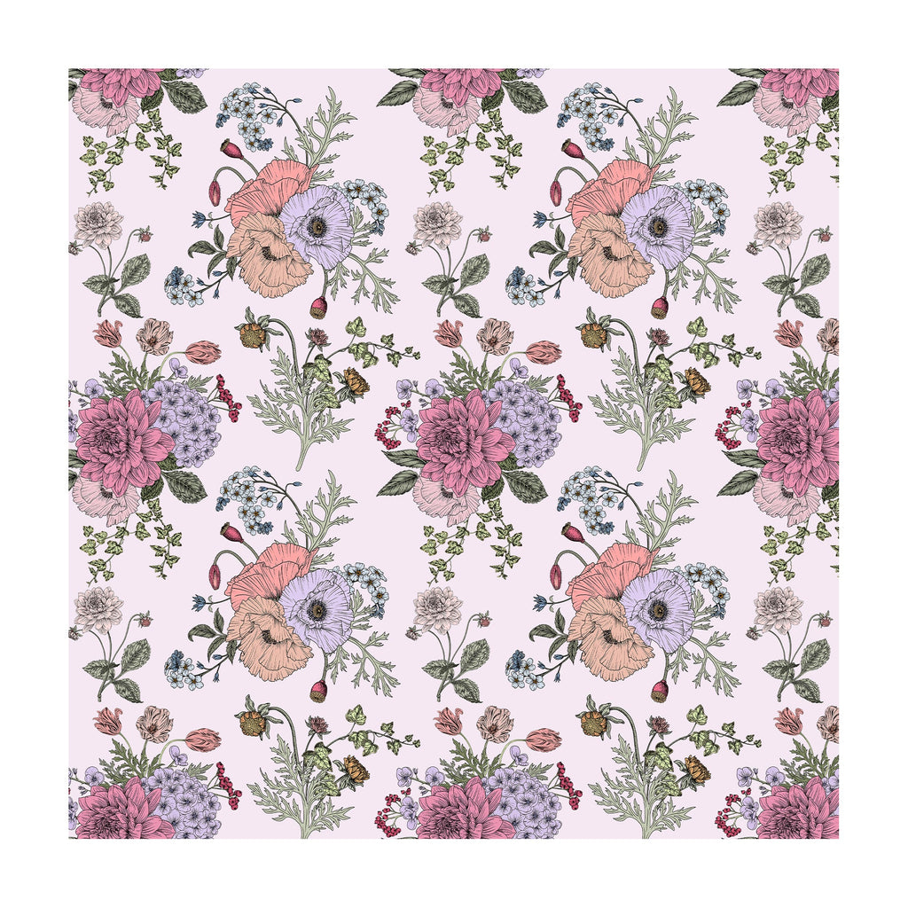 Printed Cardstock Pack - Botanical Garden, 12 X 12inch, 12Designs, 250gsm, 12Sheets