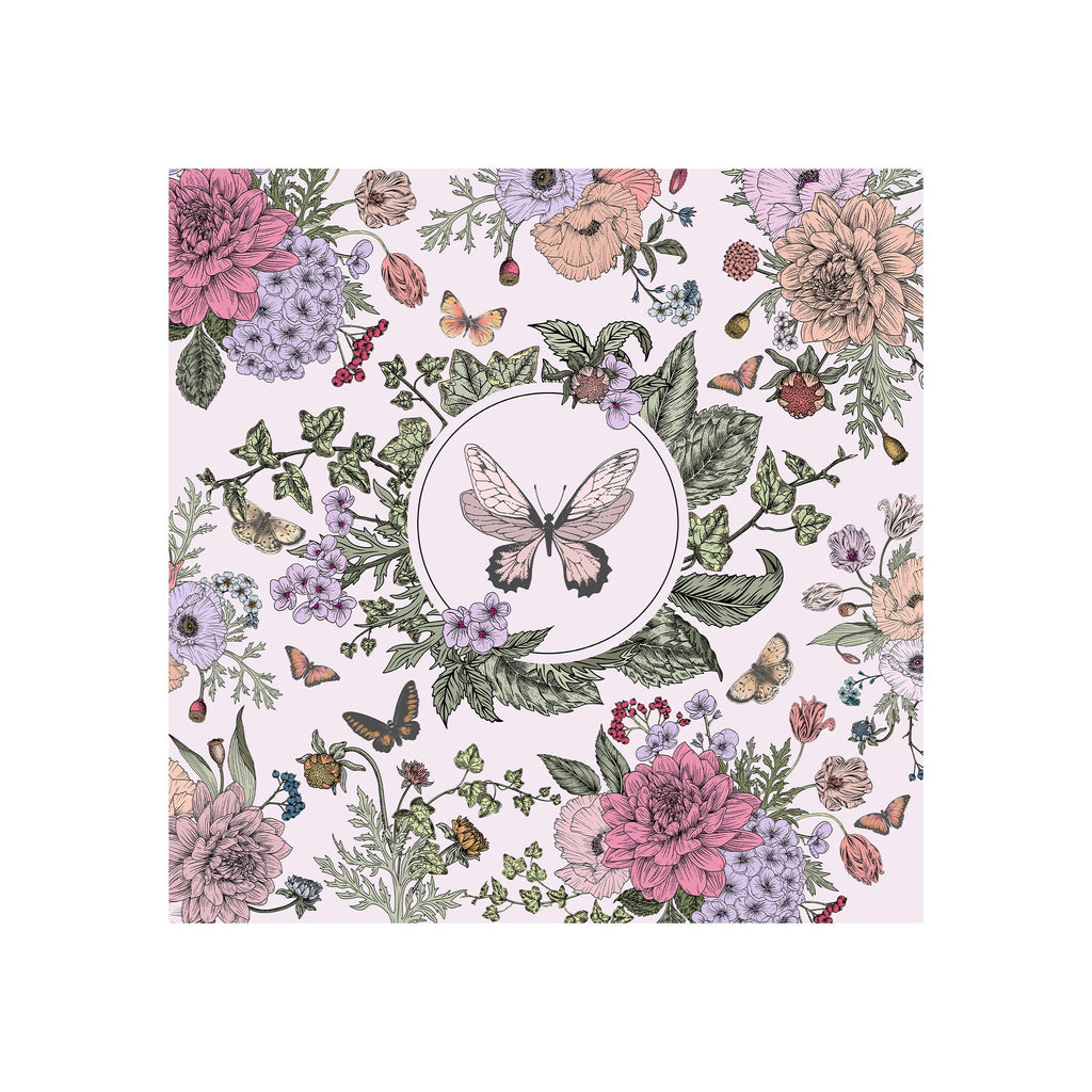 Printed Cardstock Pack - Botanical Garden, 6 X 6inch, 12Designs, 250gsm, 24Sheets