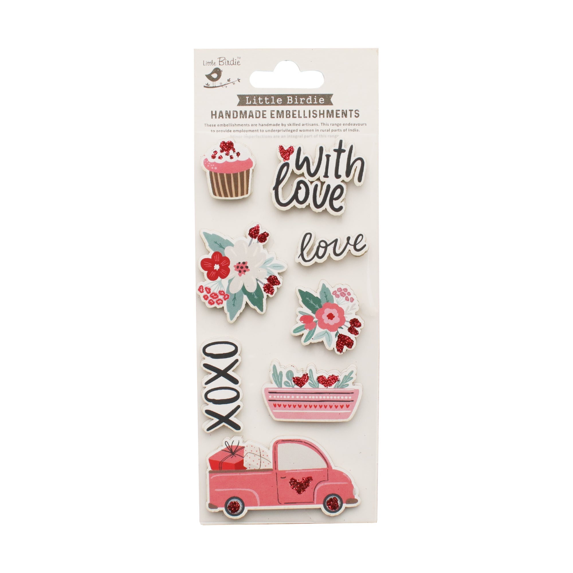 Stickers Loads Of Love 8pc