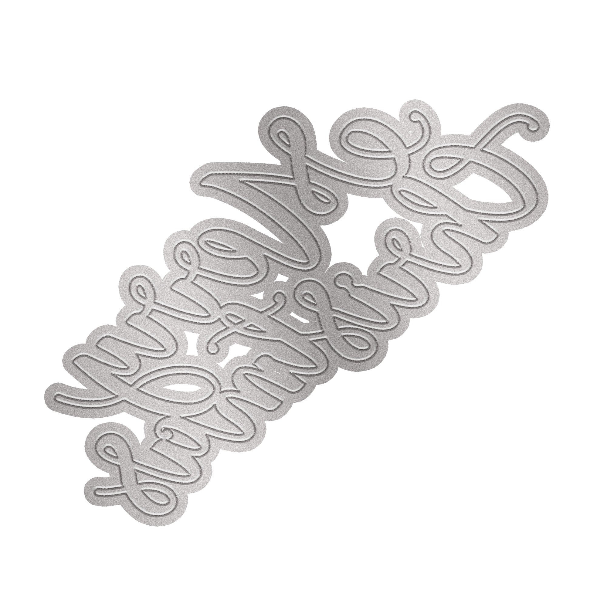 Christmas Thin Cut Dies Christmas Wishes 71 x 96mm 1pc
