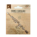 Primed Chipboard Miss You L 11 X W 2.25Cm 1Pc
