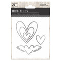 Thin Cut Dies Hearts Delight 77 X 86mm
