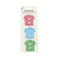 Little Birdie Self-adhesive Stickers - Printed Shirts, 5Pc
