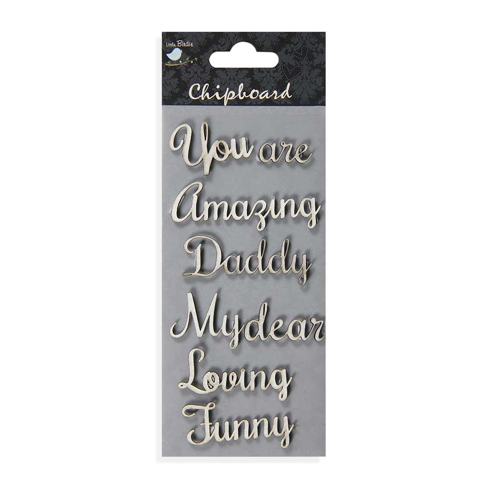 Chipboard - Amazing Dad