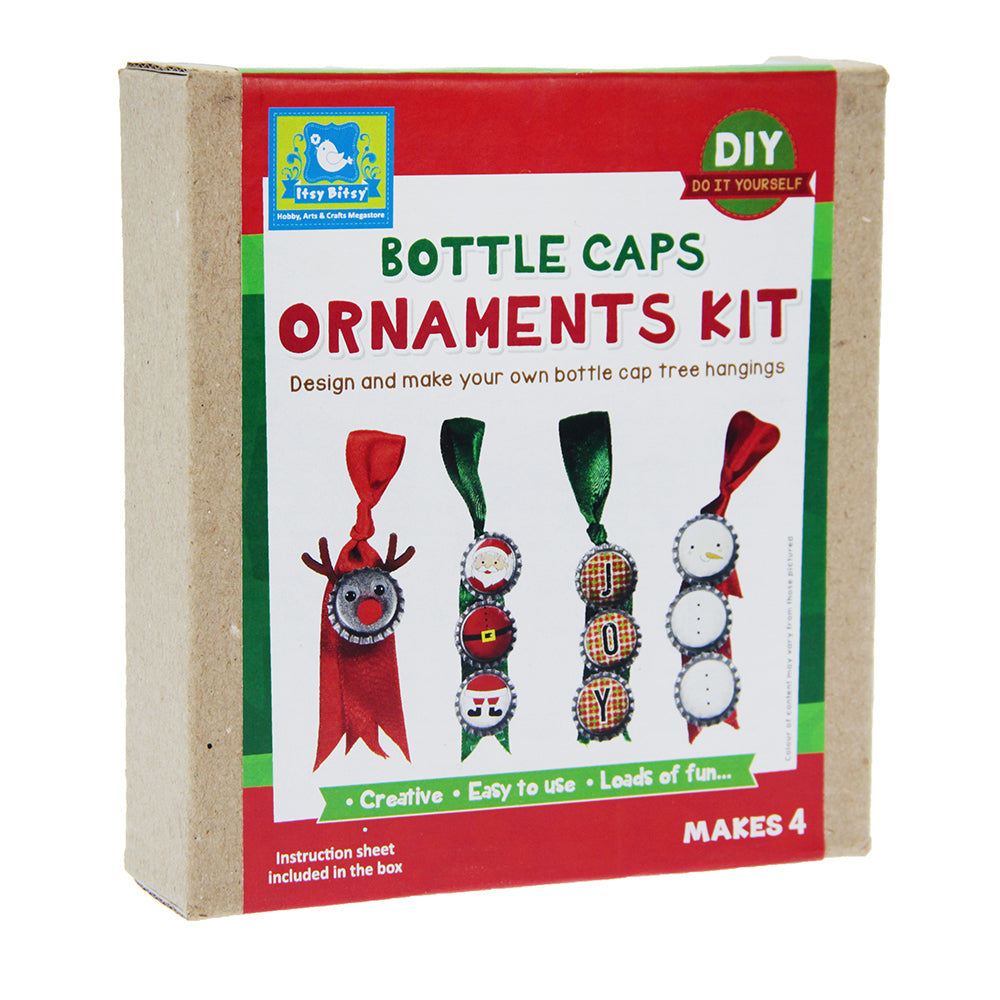 Little Birdie DIY Kit- Bottle Cap Ornaments