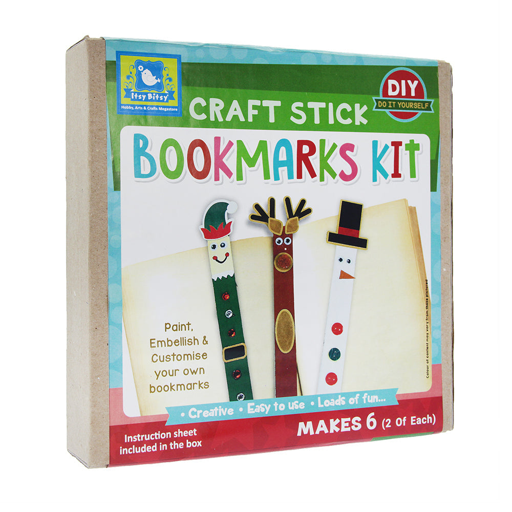 Little Birdie DIY Kit- Kraft Stick Bookmarks