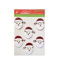 Little Birdie Christmas Stickers - Santa, 6pc